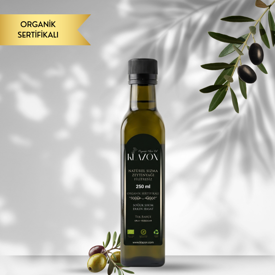 250 ml Klazon Organik Zeytinyağ